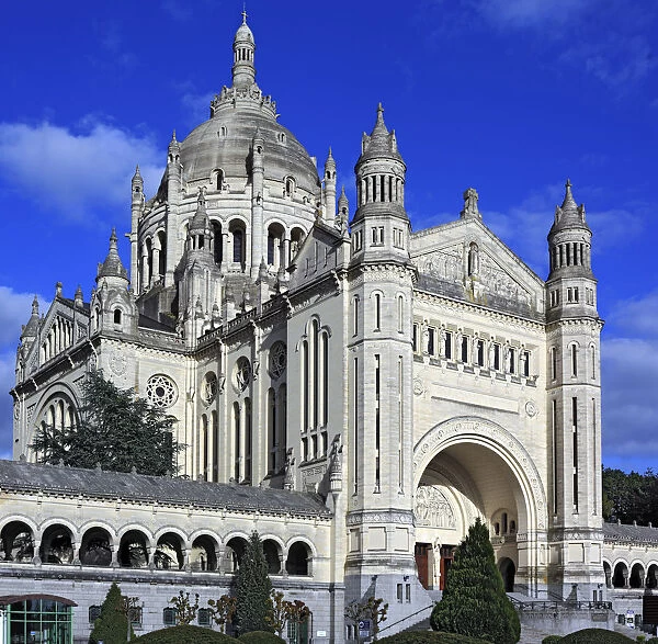 Basilica of St. Therese, Lisieux, Calvados departement, Lower Normandy, France