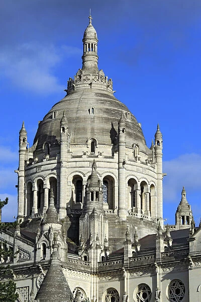 Basilica of St. Therese, Lisieux, Calvados departement, Lower Normandy, France