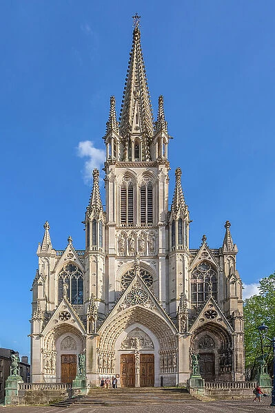 Basilique Saint-Epvre, Nancy, Meurthe-et-Moselle, Lorraine, Alsace-Champagne-Ardenne-Lorraine, Grand Est, France