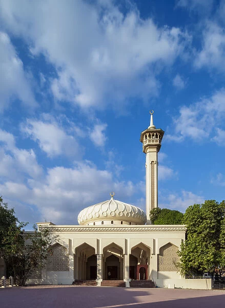 Bastakiya Mosque, Al Fahidi Historical Neighbourhood, Dubai, United Arab Emirates