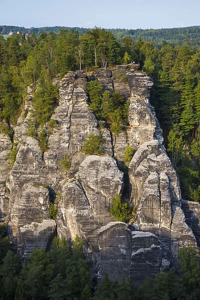 Bastei, Saxon Switzerland National Park, Saxony, Germany