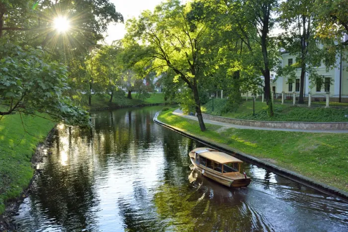 Framed Print : Bastion Hill Park (Bastejkalns Park) is a beautiful and quiet park along a channel Framed Print : Bastion Hill Park (Bastejkalns Park) is a beautiful and quiet park along a channel