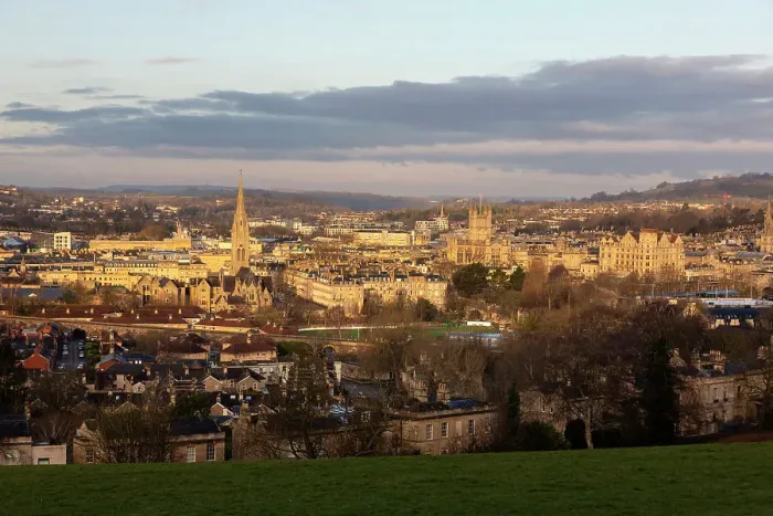 Framed Print : Bath Skyline with St John the Evangelist Church and Bath Abbey, Bath, Somerset, UK Framed Print : Bath Skyline with St John the Evangelist Church and Bath Abbey, Bath, Somerset, UK