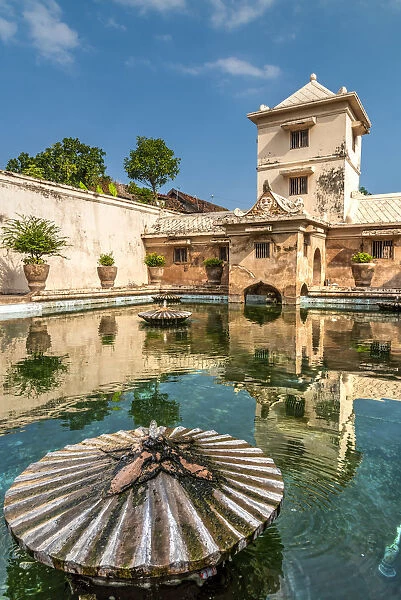 The bathing complex of Taman Sari water castle, Yogyakarta, Java, Indonesia