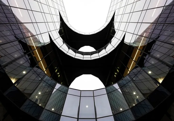 Framed Print : The Batman Building (No7 More London Riverside), More London, London, England Framed Print : The Batman Building (No7 More London Riverside), More London, London, England