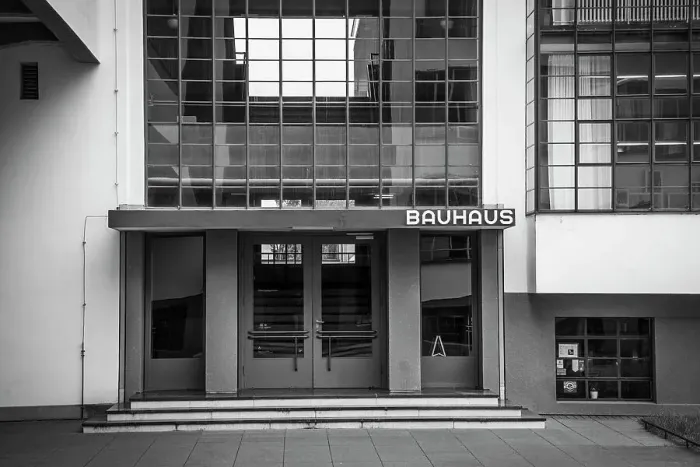 Framed Print : Bauhaus Dessau, Dessau-Rosslau, Saxony-Anhalt, Germany