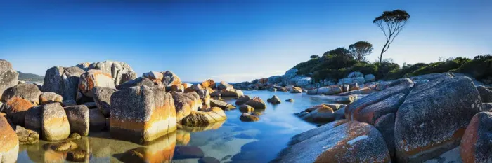 Framed Print : Bay of Fires, Binalong Bay, Tasmania Framed Print : Bay of Fires, Binalong Bay, Tasmania