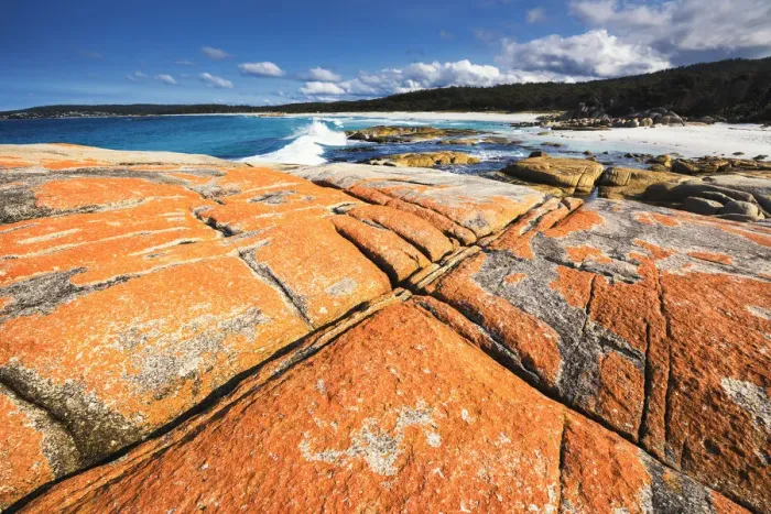 Framed Print : Bay of Fires, Binalong Bay, Tasmania Framed Print : Bay of Fires, Binalong Bay, Tasmania