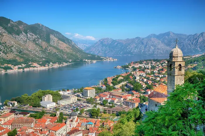 Framed Print : Bay of Kotor, Adriatic Coast, Kotor, Montenegro Framed Print : Bay of Kotor, Adriatic Coast, Kotor, Montenegro