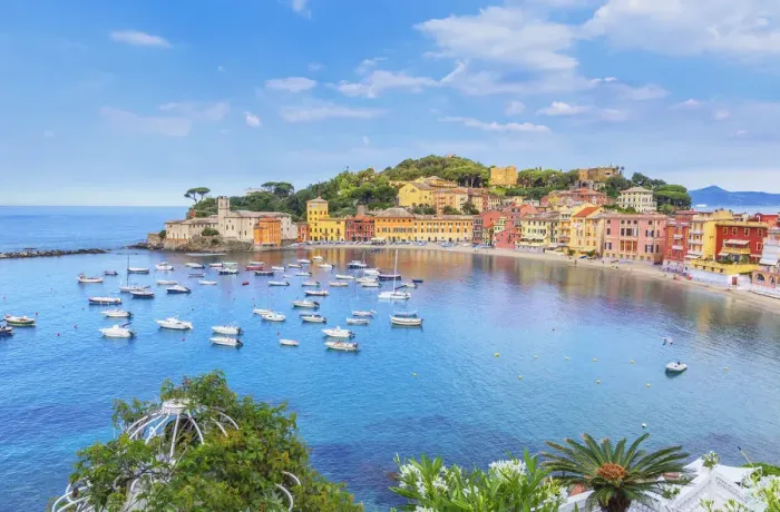 Framed Print : Bay of silence, Sestri Levante, Liguria, Italy, Europe Framed Print : Bay of silence, Sestri Levante, Liguria, Italy, Europe