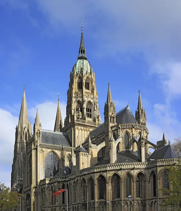 Framed Print : Bayeux cathedral, Bayeux, Calvados department, Lower Normandy, France Framed Print : Bayeux cathedral, Bayeux, Calvados department, Lower Normandy, France