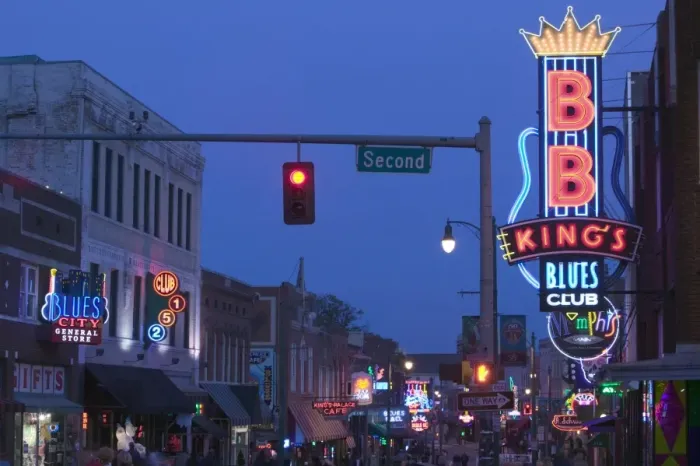 Framed Print : BB Kings Club Framed Print : BB Kings Club
