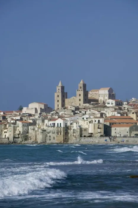 Framed Print : Beach, Cefalu, Sicily, Italy Framed Print : Beach, Cefalu, Sicily, Italy