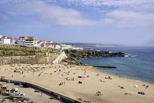 The beach of Ericeira. Portugal
