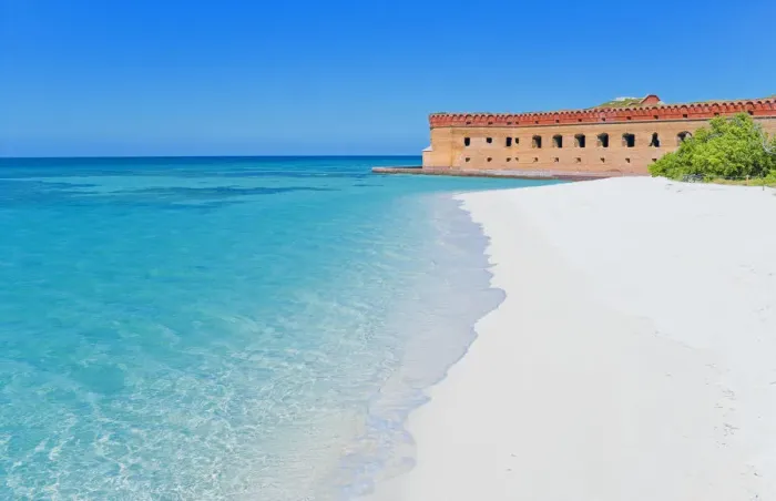 Framed Print : Beach, Fort Jefferson, Dry Tortugas National Park, Florida, USA Framed Print : Beach, Fort Jefferson, Dry Tortugas National Park, Florida, USA