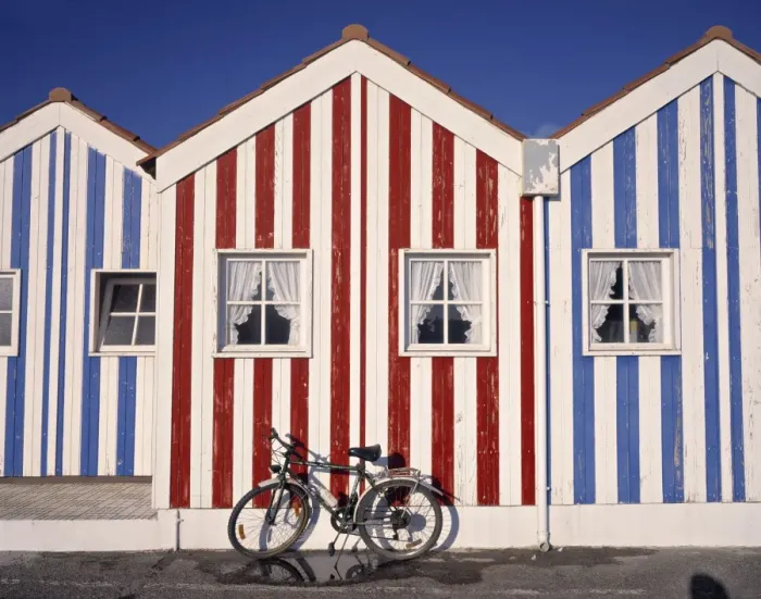 Framed Print : Beach houses Framed Print : Beach houses