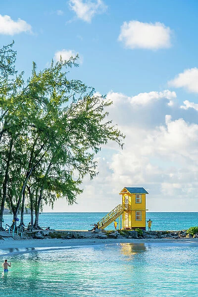 Beach Hut, Miami Beach, Oistins, Barbados, Caribbean