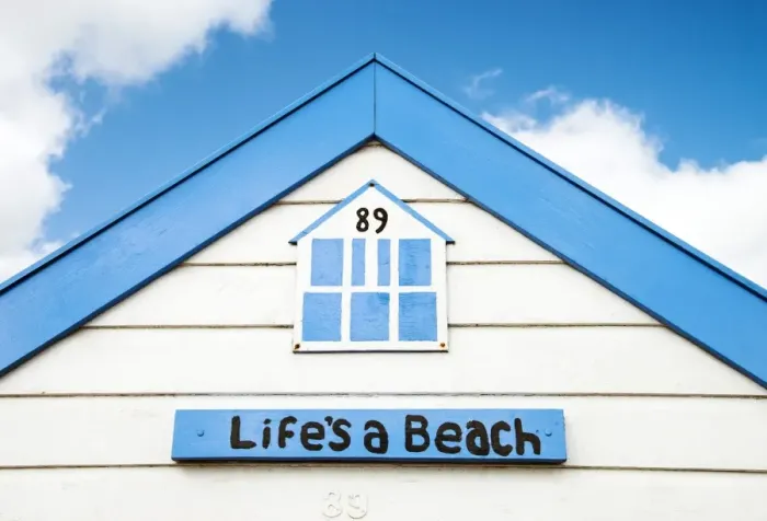 Framed Print : Beach huts at Southwold, Suffolk, UK