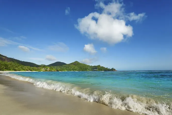 Framed Print : Beach impression at Petite Anse - Seychelles, Mahe, Petite Anse - Indian Ocean Framed Print : Beach impression at Petite Anse - Seychelles, Mahe, Petite Anse - Indian Ocean
