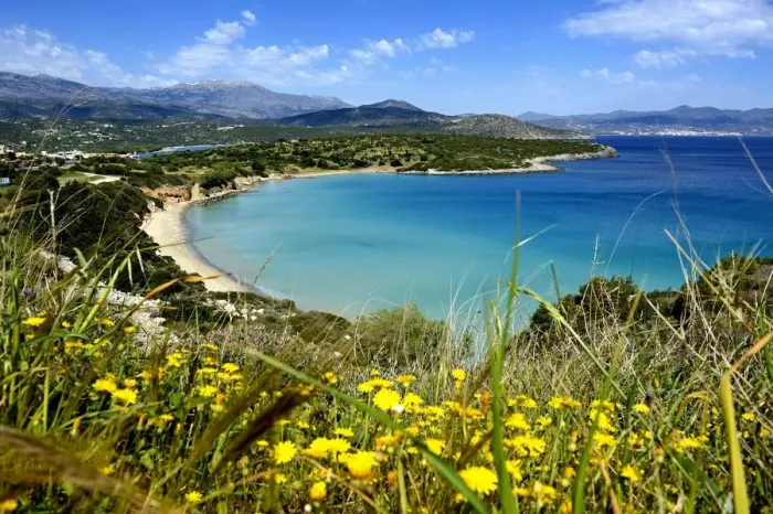 Framed Print : Beach at Istro, Crete, Greece, Europe Framed Print : Beach at Istro, Crete, Greece, Europe