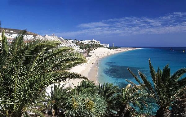 Beach of Morra Jable, Jandia, Fuerteventura, Canary Islands, Spain