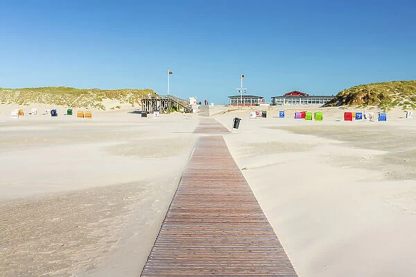 Beach at Norddorf, Amrum island, North Sea, North Friesland, Germany, Europe