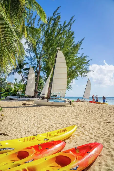 Framed Print : Beach scene, Colony Club, Heron Bay, Folkstone, Barbados, Caribbean Framed Print : Beach scene, Colony Club, Heron Bay, Folkstone, Barbados, Caribbean