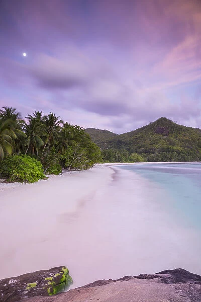 Beach in southern Mahe, Seychelles