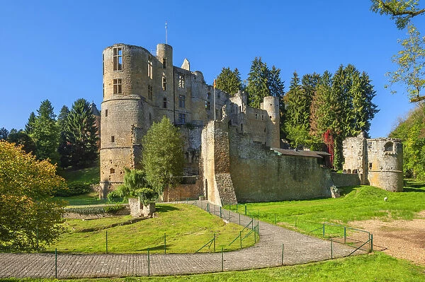 Beaufort castle, Befort, Kanton Echternach, Luxembourg
