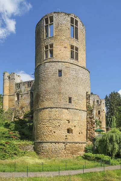 Beaufort castle, Kanton Echternach, Luxembourg