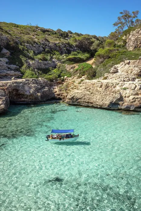 Framed Print : Beautful Cove, Mallorca, Spain