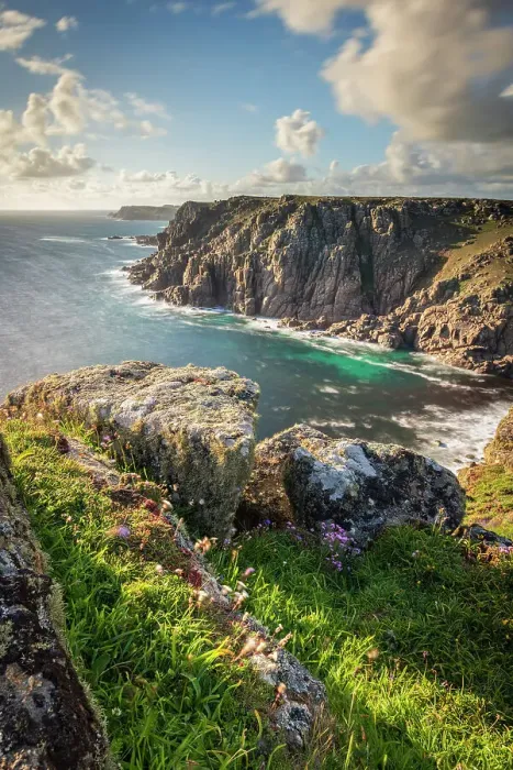 Framed Print : Beautiful coastal scenery at Gwennap Head in Cornwall, England. Spring (May) 2022 Framed Print : Beautiful coastal scenery at Gwennap Head in Cornwall, England. Spring (May) 2022