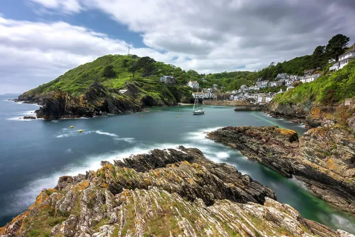 Framed Print : Beautiful Polperro fishing village on the south coast of Cornwall, England. Spring (May) 2022 Framed Print : Beautiful Polperro fishing village on the south coast of Cornwall, England. Spring (May) 2022