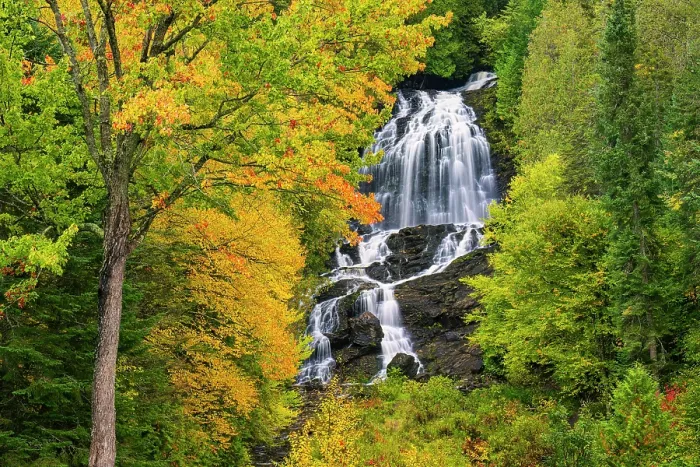 Framed Print : Beaver Brook Falls in autumn, Colebrook, New Hampshire, USa Framed Print : Beaver Brook Falls in autumn, Colebrook, New Hampshire, USa