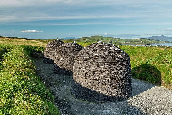 Beehive Huts, Portmagee, Ring of Kerry, Co. Kerry, Ireland