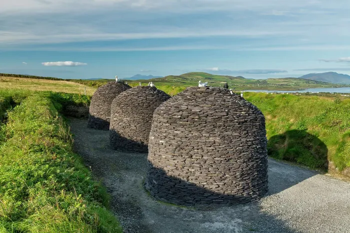 Framed Print : Beehive Huts, Portmagee, Ring of Kerry, Co. Kerry, Ireland Framed Print : Beehive Huts, Portmagee, Ring of Kerry, Co. Kerry, Ireland