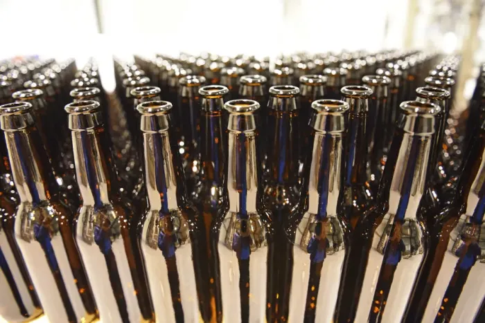 Framed Print : Beer bottles in Brewery Kaldi, Arskogssandur, Iceland Framed Print : Beer bottles in Brewery Kaldi, Arskogssandur, Iceland