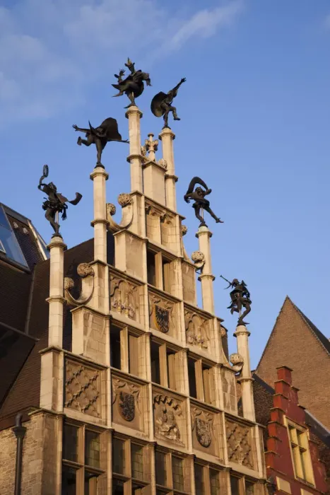 Framed Print : Belgium, Ghent, Building Facade Framed Print : Belgium, Ghent, Building Facade