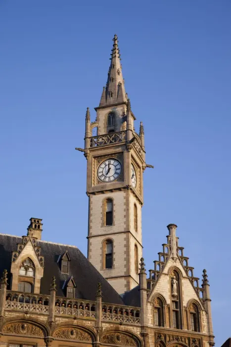 Framed Print : Belgium, Ghent, The Old Post Office Building