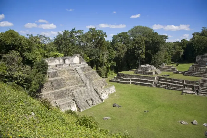 Framed Print : Belize, Caracol ruins, Plaza A Temple Framed Print : Belize, Caracol ruins, Plaza A Temple