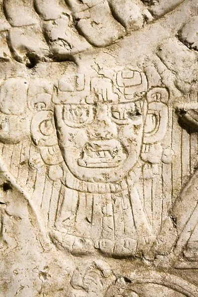 Belize, Lamani, Stela 9 (AD625)