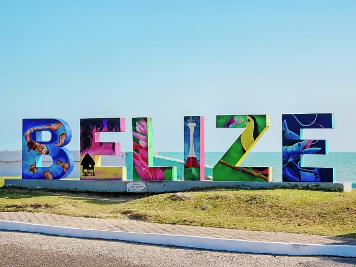 Framed Print : Belize Letters, Belize City, Belize District, Belize Framed Print : Belize Letters, Belize City, Belize District, Belize