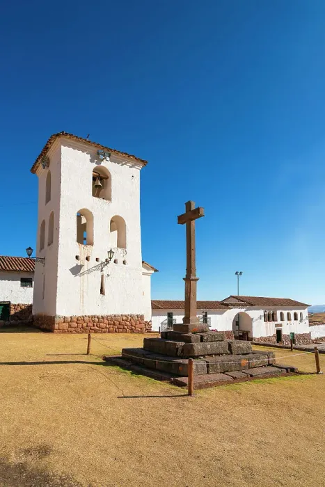 Framed Print : Bell tower and cross at Iglesia de Nuestra Senora de la Natividad Church, Chinchero, Sacred Valley, Urubamba Province, Cusco Region, Peru Framed Print : Bell tower and cross at Iglesia de Nuestra Senora de la Natividad Church, Chinchero, Sacred Valley, Urubamba Province, Cusco Region, Peru