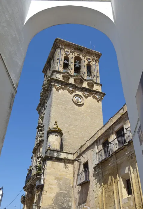 Framed Print : bell tower of the Gothic church Basilica de Santa Maria, Arcos De la Fontera, Cadiz Framed Print : bell tower of the Gothic church Basilica de Santa Maria, Arcos De la Fontera, Cadiz