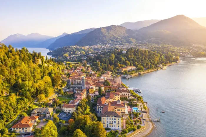 Framed Print : Bellagio, Como Province, Lombardy, Italy, Europe
