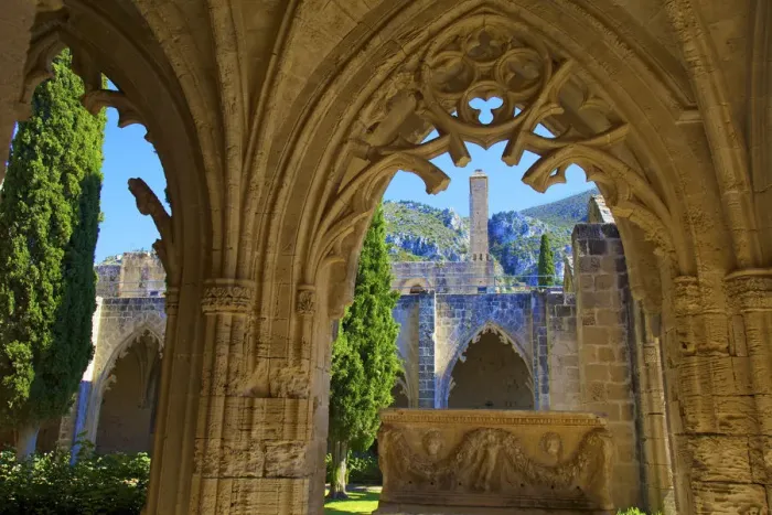 Framed Print : Bellapais Abbey, Bellapais, North Cyprus