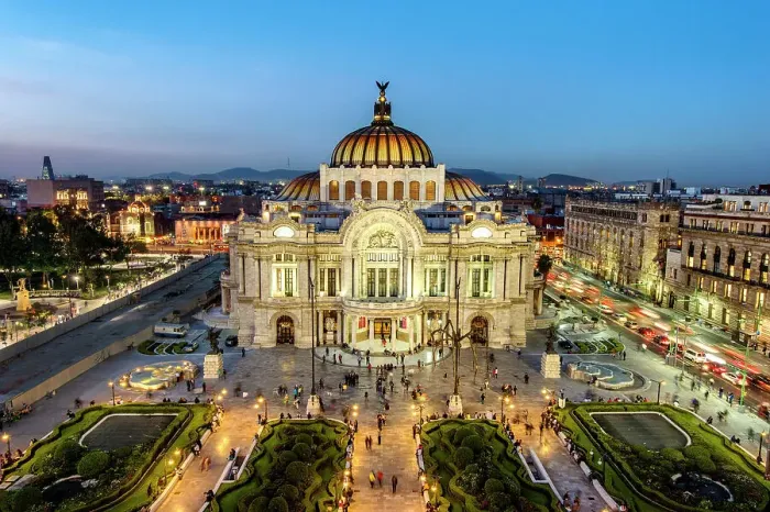 Framed Print : Bellas Artes, Mexico City D.F. Mexico
