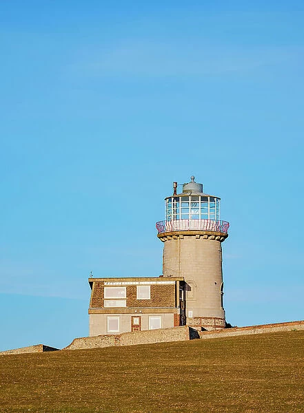 Belle Tout Lighthouse near Eastbourne, East Sussex, England, United Kingdom