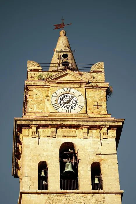 Framed Print : Belltower of Duomo di San Giorgio Martire, Caccamo, Sicily, Italy Framed Print : Belltower of Duomo di San Giorgio Martire, Caccamo, Sicily, Italy