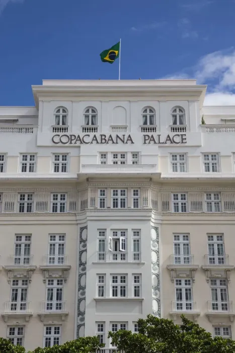 Framed Print : Belmond Copacabana Palace hotel, Copacabana Beach, Rio de Janeiro, Brazil Framed Print : Belmond Copacabana Palace hotel, Copacabana Beach, Rio de Janeiro, Brazil
